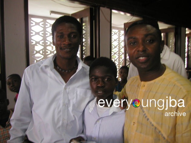 Asamoah Gyan visits BASICS